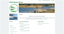 Desktop Screenshot of boyleriver.iwai.ie