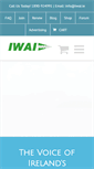 Mobile Screenshot of iwai.ie
